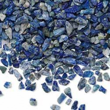 Lapis Gemstone Un-drilled Mini-Chips - 50gm Lapis Gemstone Un-drilled Mini-Chips - 50gm