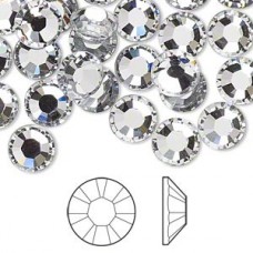 8.4-8.6mm (SS40) Swarovski Hotfix Crystals - Crystal - Pack of 12