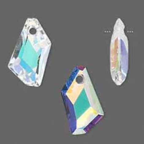 18mm Swarovski De-Art Crystal Drops - Crystal AB