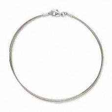 8.5" (21.6cm ) Stainless Steel Multi-Strand Bracelet w/Clasp - Each