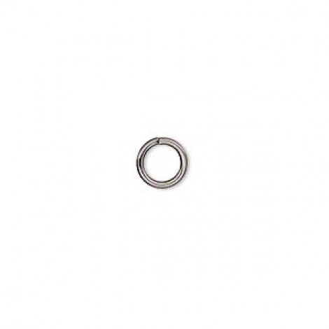 7mm OD 18ga Stainless Steel Round Open Jumprings