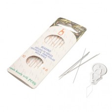 Pony Beading Needles  #10 - 57mm - Pack of 6