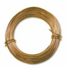 18ga (1mm) Anodized Aluminium Wire - Gold - 39ft