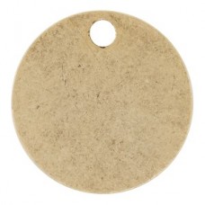 21mm Nunn Design Small Circle Tag - Ant Gold - Pack of 2