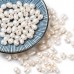 7-10x7-8mm Large 1.8mm Hole Natural Cultured Freshwater Rice Pearls - Pack of 10