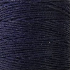 .050" (1.25mm) American Waxed Polyester Cord - Navy - 210ft (64m) Spool