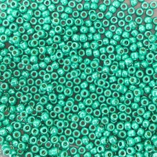 11/0 Toho Beads - Permafinish Galvanized Turquoise - 8-9gm