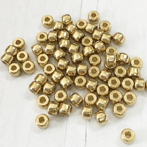 4x3mm Solid Raw Brass Spacer Rondelle Spacer Beads w-2mm Hole