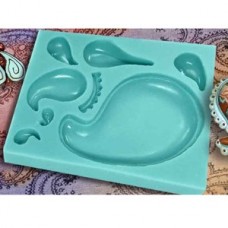 Best Flexible Mold - Caboshapes IV - Paisley
