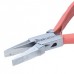 Beadsmith Satin Touch Flat Nose Box-Joint Stainless Steel Pliers - Coral Beadsmith Satin Touch Flat Nose Box-Joint Stainless Steel Pliers - Coral