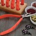 Beadsmith Satin Touch Chain Nose Box-Joint Stainless Steel Pliers - Coral