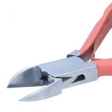 Beadsmith Satin Touch Side Cutter Box-Joint Stainless Steel Pliers - Coral
