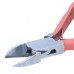 Beadsmith Satin Touch Side Cutter Box-Joint Stainless Steel Pliers - Coral