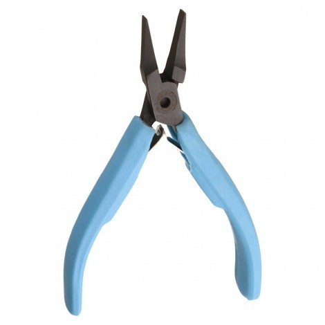 Beadsmith Jewelers Elements Pliers - Blue Flat Nose Beadsmith Jewelers Elements Pliers - Blue Flat Nose