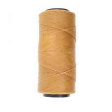 1mm Beadsmith Knot It Waxed Brazilian 2-Ply Waxed Polyester Twisted Cord - Almond - 144 metres