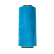 1mm Beadsmith Knot It Waxed Brazilian 2-Ply Waxed Polyester Twisted Cord - Aqua - 144 metres