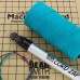 1mm Beadsmith Knot It Waxed Brazilian 2-Ply Waxed Polyester Twisted Cord - Aqua - 144 metres