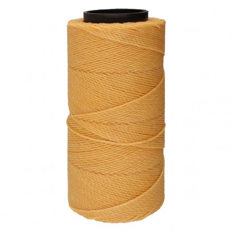 1mm Beadsmith Knot It Waxed Brazilian 2-Ply Waxed Polyester Twisted Cord - Beige - 144 metres