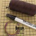 1mm Beadsmith Knot It Waxed Brazilian 2-Ply Waxed Polyester Twisted Cord - Cedar Brown - 144 metres 1mm Beadsmith Knot It Waxed Brazilian 2-Ply Waxed Polyester Twisted Cord - Cedar Brown - 144 metres