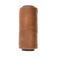 1mm Beadsmith Knot It Waxed Brazilian 2-Ply Waxed Polyester Twisted Cord - Coffee - 144 metres