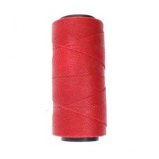 1mm Beadsmith Knot It Waxed Brazilian 2-Ply Waxed Polyester Twisted Cord - Crimson - 144 metres