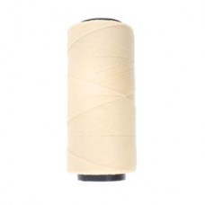 1mm Beadsmith Knot It Waxed Brazilian 2-Ply Waxed Polyester Twisted Cord - Cream - 144 metres