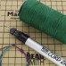 1mm Beadsmith Knot It Waxed Brazilian 2-Ply Waxed Polyester Twisted Cord - Forest - 144 metres