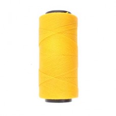 1mm Beadsmith Knot It Waxed Brazilian 2-Ply Waxed Polyester Twisted Cord - Golden Yellow - 144 metres