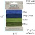 1mm Beadsmith Knot It Waxed Brazilian 2-Ply Waxed Polyester Twisted Cord - Hang Loose - 4 x 15yd