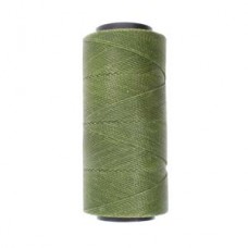 1mm Beadsmith Knot It Waxed Brazilian 2-Ply Waxed Polyester Twisted Cord - Olive Green - 144 metres