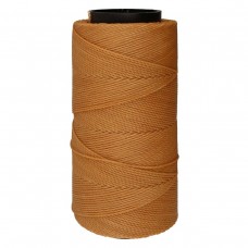 1mm Beadsmith Knot It Waxed Brazilian 2-Ply Waxed Polyester Twisted Cord - Sand - 144 metres
