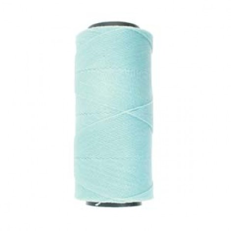 1mm Beadsmith Knot It Waxed Brazilian 2-Ply Waxed Polyester Twisted Cord - Seafoam - 144 metres