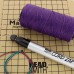 1mm Beadsmith Knot It Waxed Brazilian 2-Ply Waxed Polyester Twisted Cord - Violet - 144 metres