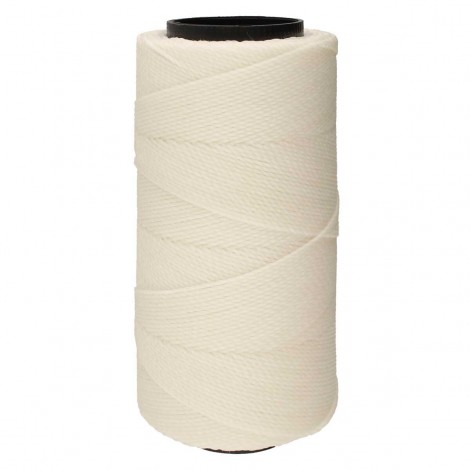 1mm Beadsmith Knot It Waxed Brazilian 2-Ply Waxed Polyester Twisted Cord - White - 144 metres 1mm Beadsmith Knot It Waxed Brazilian 2-Ply Waxed Polyester Twisted Cord - White - 144 metres