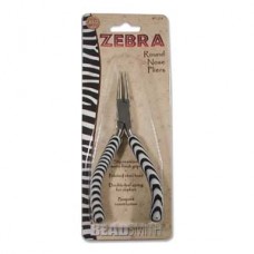 Beadsmith Zebra Round Nose Pliers