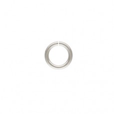4mm (2.5mm ID) 20ga Sterling Silver Open Round Jumprings