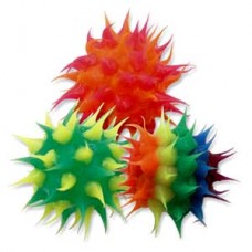 8mm Punk Rubber Fun Bead Mix - Pack of 10