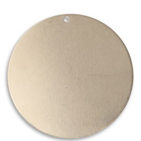 35mm 21ga Vintaj Artisan Pewter Circle Blank - Pack of 2 35mm 21ga Vintaj Artisan Pewter Circle Blank - Pack of 2
