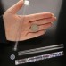 6" x 9/16" (15x1.4cm) Round Plastic Bead Vials w-Flat Lid - Pack of 50