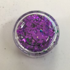 Fine Purple Metallic Foil Flakes