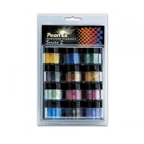 Pearl-Ex 12 x 3gm Colour Set - Kit 2