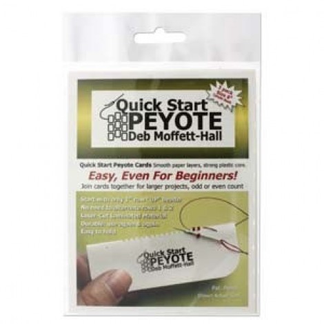 Quick Start Peyote Cards - 3 pack for 6/0 Seed Beads