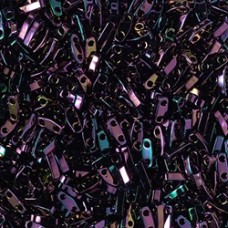 5x1.2mm Miyuki Quarter Tila Beads - Purple Iris - 7.2gm