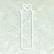 5x1.2mm Miyuki Quarter Tila Beads - Opaque White - 7.2gm