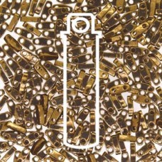 5x1.2mm Miyuki Quarter Tila Beads - Bronze - 7.2gm