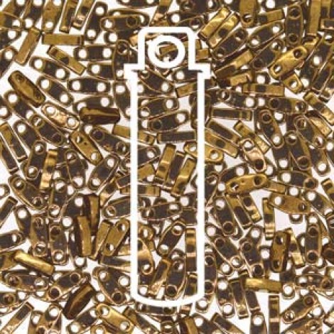 5x1.2mm Miyuki Quarter Tila Beads - Bronze - 7.2gm 5x1.2mm Miyuki Quarter Tila Beads - Bronze - 7.2gm