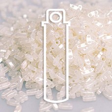 5x1.2mm Miyuki Quarter Tila Beads - Opal Ceylon - 7.2gm