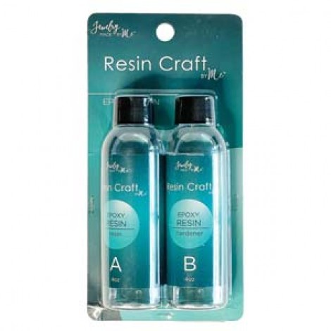 Resin Craft by Me Epoxy Resin - Clear - 2 x 4oz Bottles - (8oz) 236ml