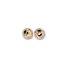 4mm Round Seamless Rose Gold Filled Beads - 1mm hole