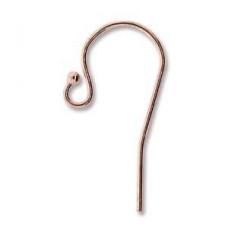 11.5x20mm 22ga Rose Gold Filled Earwires with Ball End